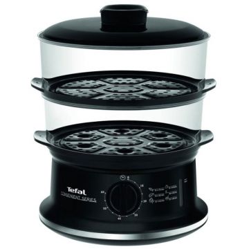Aparat de gatit cu aburi VC1401 900W 6 Litri Negru