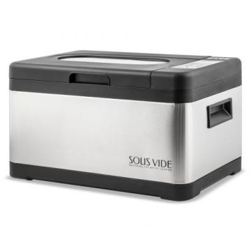 Aparat de gatit Sous-vide  Zass ZSVC 01, 800 W, 10 l, Temperatura ajustabila 0-99 C, Temporizator 0-24 ore (Inox)