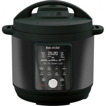 Instant Pot Multicooker Duo Plus Whisper Quiet, 1000 W, 5.7 l, 25 programe, 9 functii (Negru)