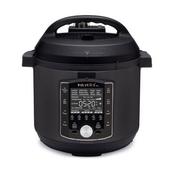Multicooker Instant Pot Pro 6, 1200 W, 11 programe, 28 presetari, 6 L, Panou digital, Negru