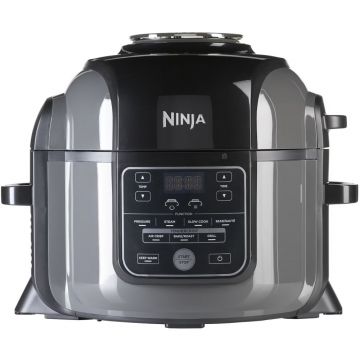 Multicooker Ninja Foodi 7in1 OP300EU, 1460 W, 6 l, 7 functii gatit, Functie Keep Warm, Panou comanda digital, Negru