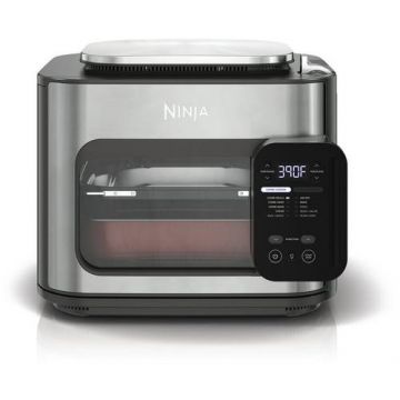 Multicooker Ninja SFP700EU, 1760 W, Cuptor si friteuza cu aer, 10 în 1, 12,5 l (Argintiu)