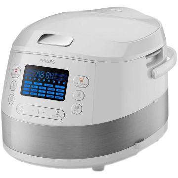 Multicooker Philips Viva Collection HD4731/70, 1070 W, 5 l, Alb