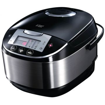 Multicooker Russell Hobbs 21850-56, 900 W, 5 l, 11 Programe, Negru/Inox
